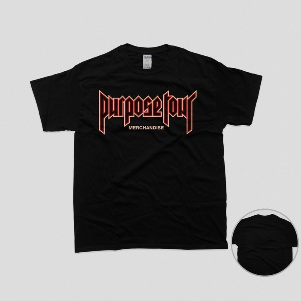 Justin Bieber Purpose Tour - Merchandise Unisex Heavy Cotton T-Shirt